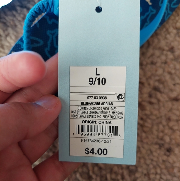 Toddler Adrian Slip-On Flip Flop Sandals - Cat & Jack™ - Picture 9 of 9